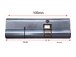 'EUROSPAN-6' CYLINDER *OFFSET* (35mm/65mm) DBL EURO FIXED 6-Pin *Satin Chrome* (KD)