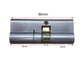 'EUROSPAN-6' CYLINDER *OFFSET* (35mm/45mm) DBL EURO FIXED 6-Pin *Satin Chrome* (KA)