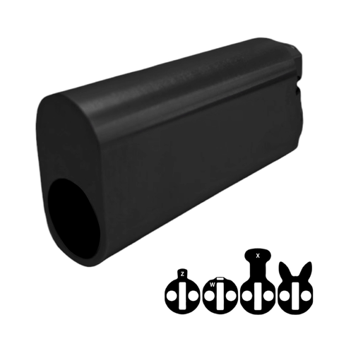 570 OVAL CYL. *EXTENDED* 62mm (ALB) *Matte Black*