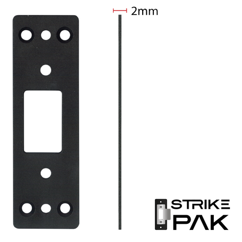 'StrikePak' PE2 EXTRA PACKER (2mm Thick)  *Black*