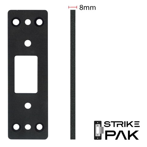 'StrikePak' PE8 EXTRA PACKER (8mm Thick)  *Black*