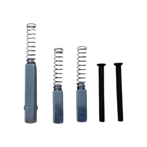 'E-Series' Spare SPINDLE + SCREW PACK - Suits CADELL52 Electronic Locks (32-40mm Door Thickness) *Black*