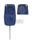 KEY SHELL - 3 Btn + FLIP Blade *Blue* - Suits FIAT (Like: SIP22) - P11