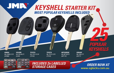 'KeyShell' Pkg - Key Shells+ Storage Cases