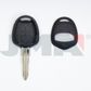 KEY SHELL - 2 Btn + Fixed Blade *HEAVY DUTY* Suits MITSUBISHI (Like: MIT8) - P3