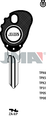 Transponder KEY - YAMAHA - Bike (Like: ZD23R)