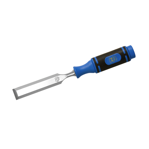 Bevel-Edge CHISEL - Blue/Black Handle (2-Component)