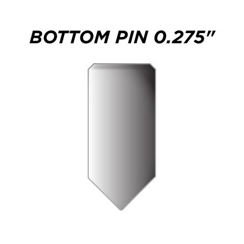 SPEC. INC. BOTTOM PIN *SILVER* (0.275") - Pkt of 144