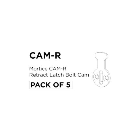 Mortice CAM-R = Retract Latch Bolt Cam (PKT of 5)