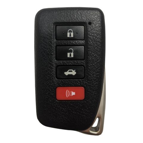 KEY SHELL - Smart Key - Suits LEXUS - 3-Btn+Panic - BLACK