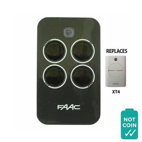 'FAAC' - 4-Channel Garage Remote (Like: RFAC4)