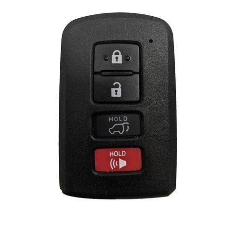 KEY SHELL - Smart Key - Suits TOYOTA -B- (SUV) 3Btn+Panic - BLACK