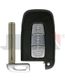 KEY SHELL - 3 Btn + Emergency Blade (SMART KEY) Suits HYUNDAI/KIA (Like: HY-22) - P5