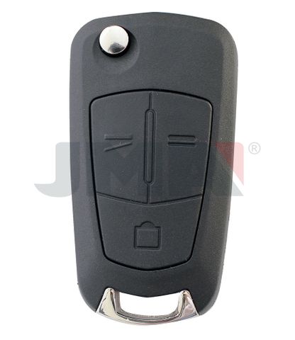 KEY SHELL - 3 Btn + FLIP Blade - Suits GM/HOLDEN/OPEL (Like: HU100) - P4