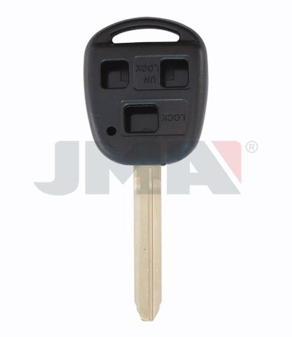 KEY SHELL - 3 Btn + Fixed Blade - Suits TOYOTA/LEXUS (Like: TOY43) - P4