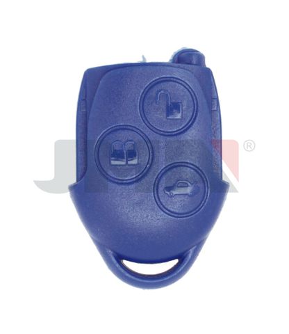 KEY SHELL - 3 Button (Remote Shell) *Blue* - Suits FORD TRANSIT