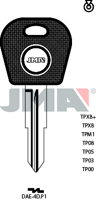 Transponder KEY - DAEWOO (Like: DWO5R)