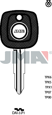 Transponder KEY - DAIHATSU (Like: DH5R)