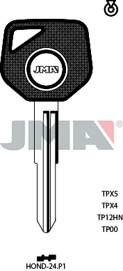 Transponder KEY - HONDA BIKE (Like: HON63FP)