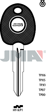 Transponder KEY - HYUNDAI (Like: HYN12)