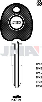 Transponder KEY - SSANGYONG (Like: SSY3)