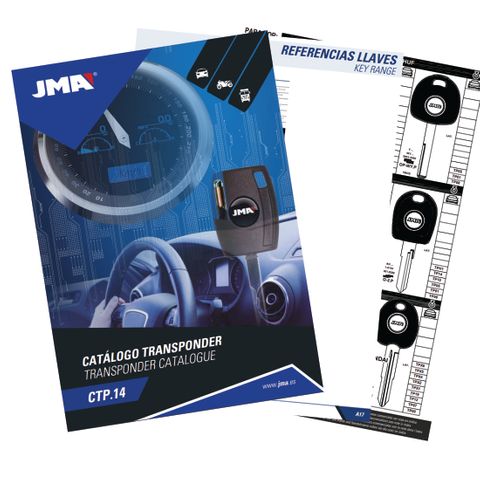 'Automotive' TRANSPONDER KEY CATALOGUE - 110 Page  (Vers.  CTP.14)