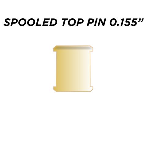 SPOOLED TOP PIN (0.155") - Pkt of 100