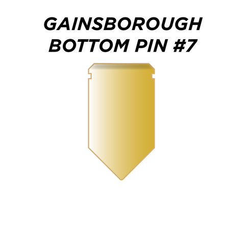 GAINSBOROUGH BOTTOM PIN #7 (7.5mm) - Pkt of 144