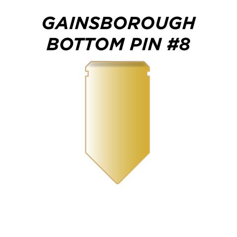 GAINSBOROUGH BOTTOM PIN #8 (8mm) - Pkt of 144