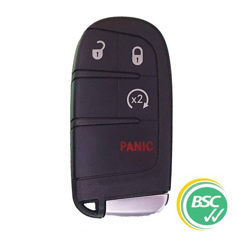 Smart Key - CHRYSLER GROUP - Tombstone - 3 Button + Panic (Autostart)