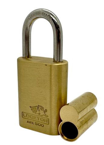'500 Series' 40mm (ALB) PADLOCK - S/STEEL SHKL.