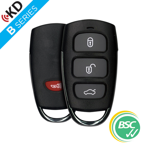 'B-Series' FOB REMOTE - HYUNDAI Look - 3 Btn + Panic