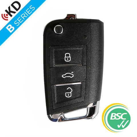 'B-Series' Flip Key REMOTE - Generic - 3 Button (B15)