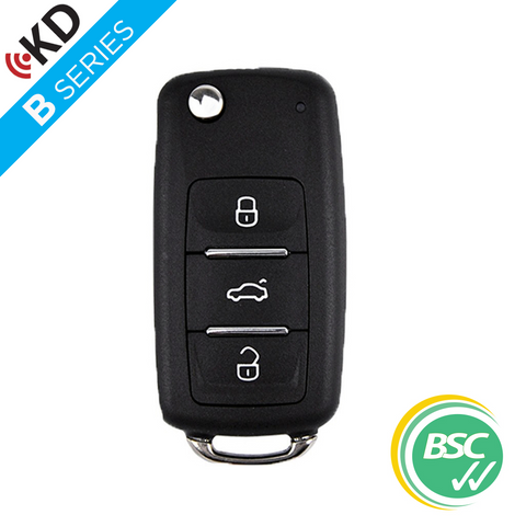 'B-Series' Flip Key REMOTE - Generic - 3 Button (B08)