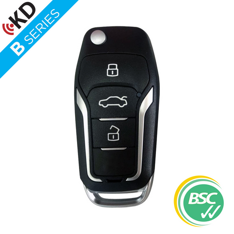 'B-Series' Flip Key REMOTE - Generic - 3 Button (B12)