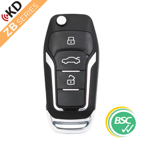 'ZB Series' SMART KEY - FORD Style - 3 Button
