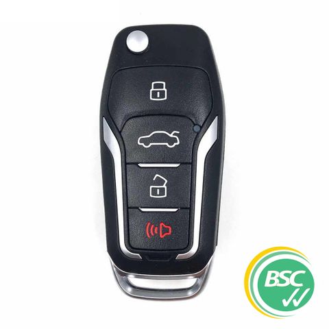 'ZB Series' SMART KEY - FORD Style - 3 Button + Panic