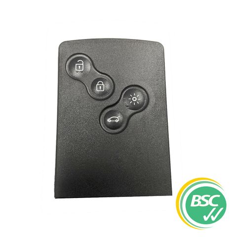 Slot Key - RENAULT - 4 Button - ID46 - PCF7952A - Megane III
