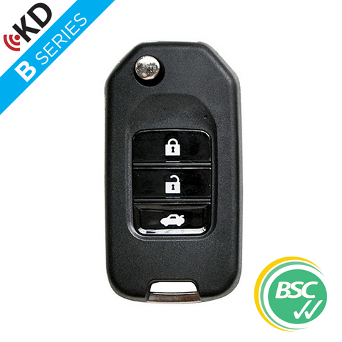 'B-Series' Flip Key REMOTE - Generic - 3 Button (B10)