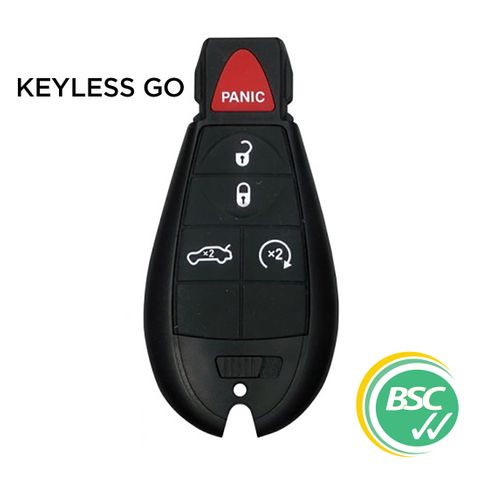 Smart Key - CHRYSLER GROUP - 4 Button + Panic - KEYLESS GO
