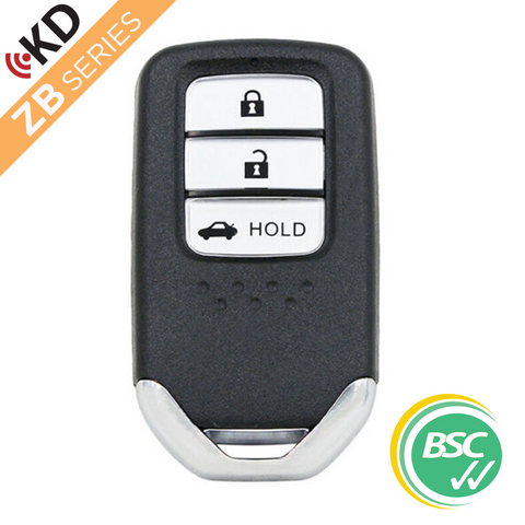 'ZB Series' SMART KEY - HONDA- 3 Button