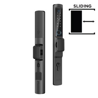 'ELEV36' SMART DOOR LOCK - Silding *BLACK* (Art. ELEV36-BLK-S Series)