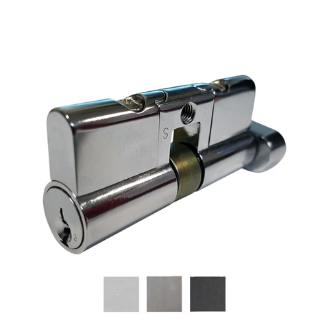 'Single Euro Fixed' 6-Pin LOCK CYLINDER - (Art. 496-2 Series)