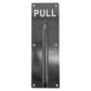 PULL PLATE with HANDLE - Text (Art. PPP Series)