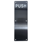 PUSH PLATE - Text (Art. PPP Series)