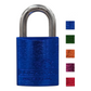 'AL13' COMMERCIAL PADLOCK - 45mm  Body  (Art. 500-AL/45 'Vibrant' Series)