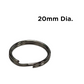 'SR' SPLIT RING ROUND (Art. SRR Series)