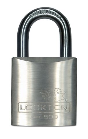'Brass Body' COMMERCIAL PADLOCK - 50mm Body  (Art. 500/50 Series)