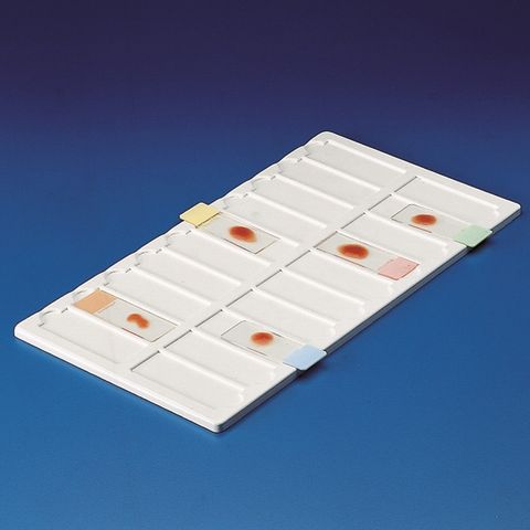 TRAY FOR MICROSCOPE SLIDES (PVC)
