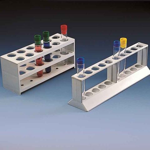 TEST TUBE RACK (3-TIER) 12mm Holes / 12 Place (PP)